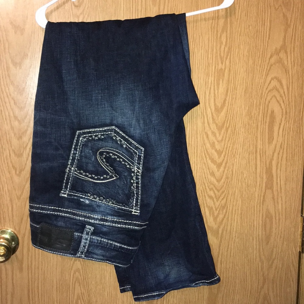 Silver Suki Jeans